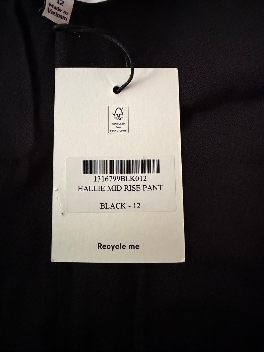 Reformation BNWT Hallie pant - Picture 2 of 3